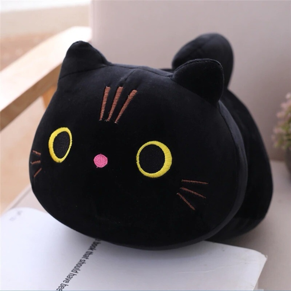 Brand New Kawaii Black Cat Plush Toy